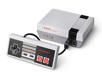 NES and SNES retro game consoles