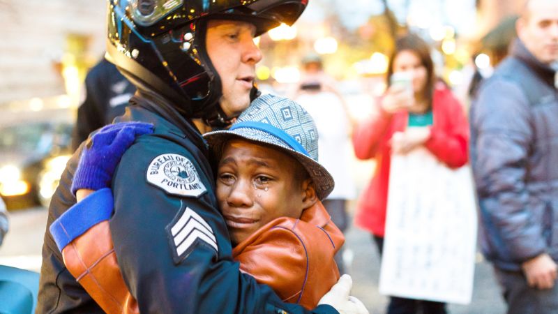 The hug shared around the world