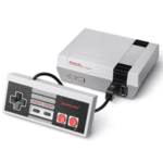 image of a nintendo classic video game system