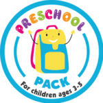 Preschool Pack for children ages 3-5 logo