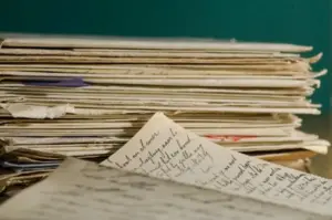 Photo of Old Letters Handwritten and Stacked