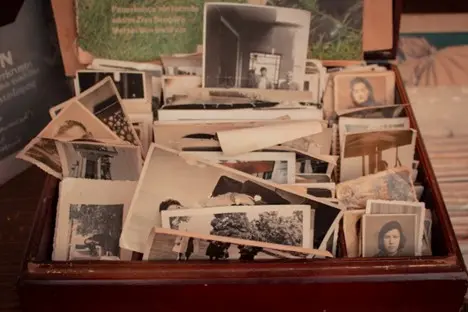 Photo of Box with Old Photos Inside