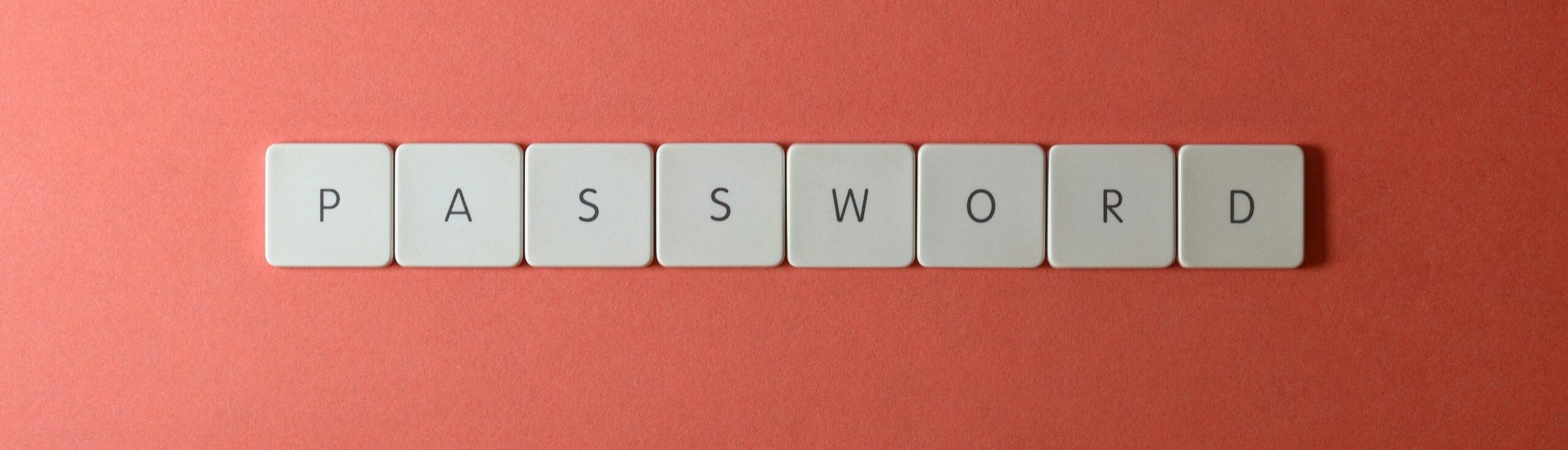 Password Spelled Out in Tiles