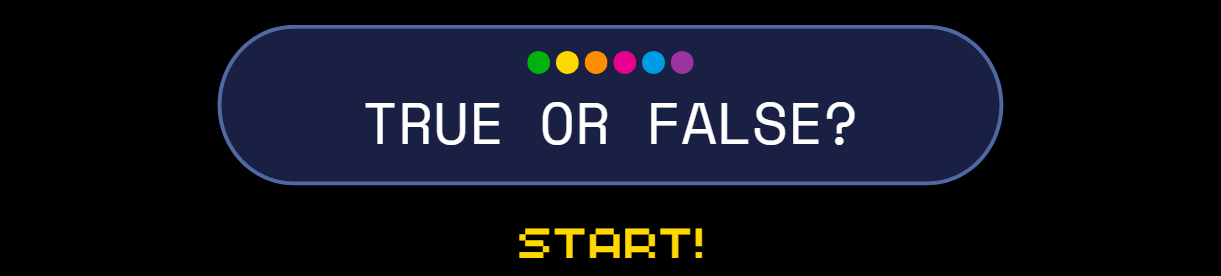 True or False Game