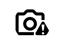 FamilySearch Camera Icon with Exclamation Mark