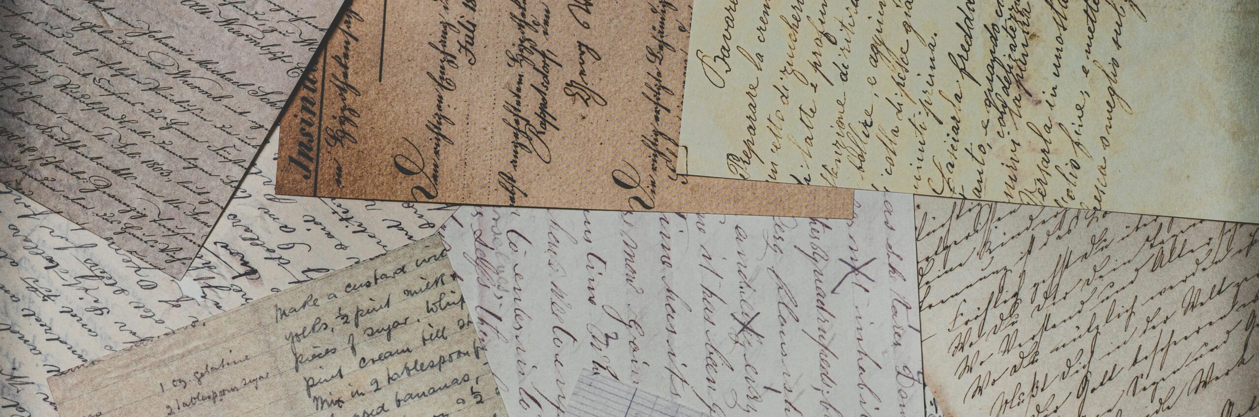 Example of Handwritten Documents