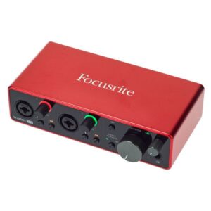 image of Focusrite audio interface