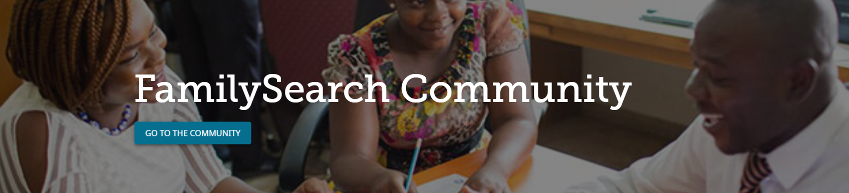 Ask the FamilySearch Community Icon