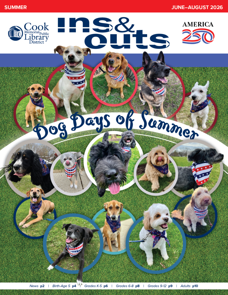 Cover of the 2026 summer Ins and Outs newsletter.
